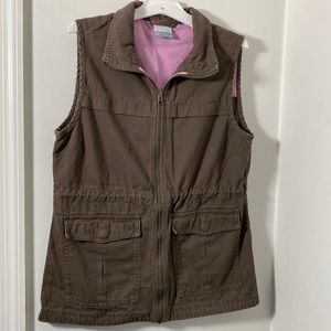 Columbia Cargo Vest Size Small
